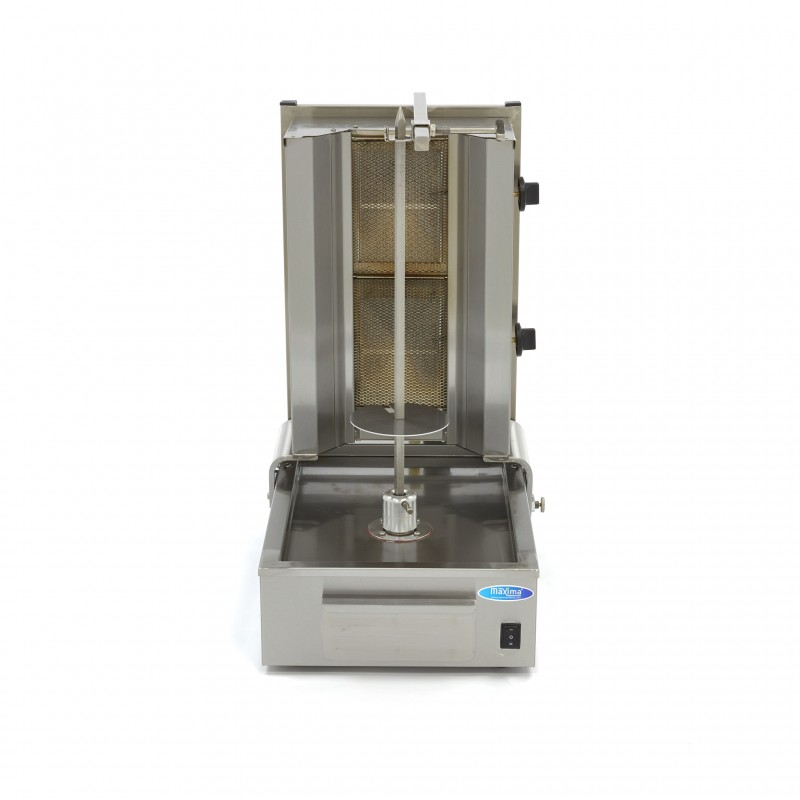 Kebab Grill - 2 Burners - 20kg Meat - Gas Kebab Grill - 2 Burners - 20kg Meat - Gas
