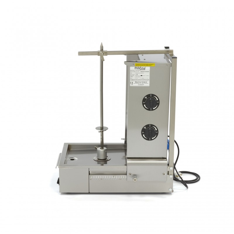Kebab Grill - 2 Burners - 20kg Meat - Electric Kebab Grill - 2 Burners - 20kg Meat - Electric