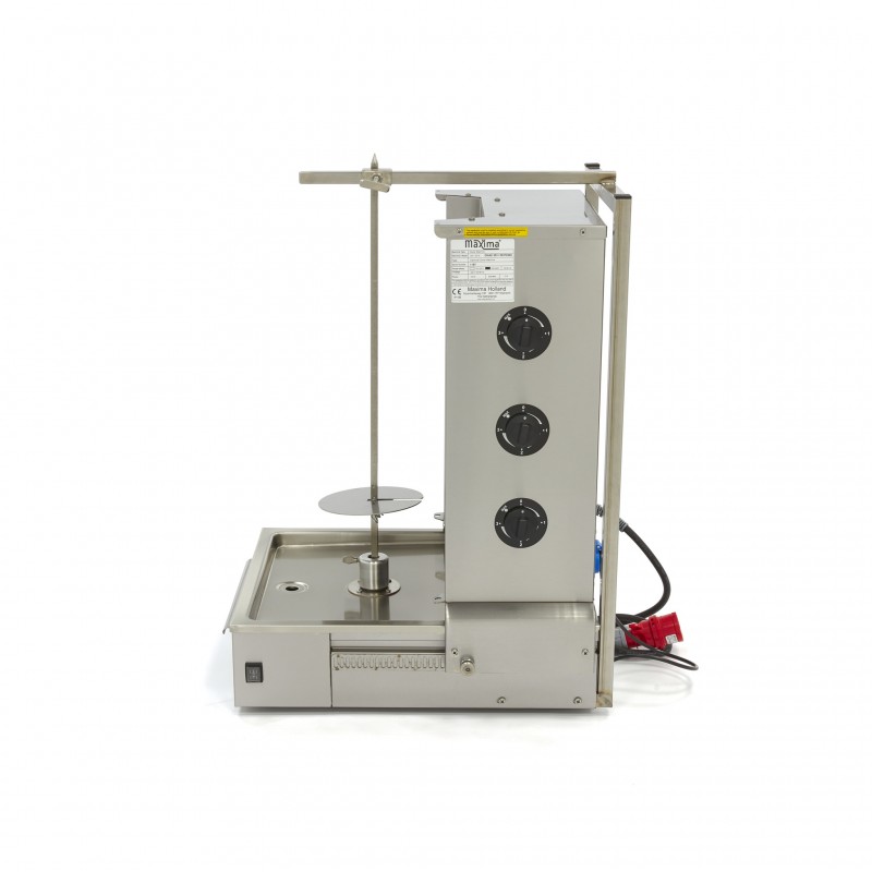 Kebab Grill - 3 Burners - 40kg Meat - Electric Kebab Grill - 3 Burners - 40kg Meat - Electric