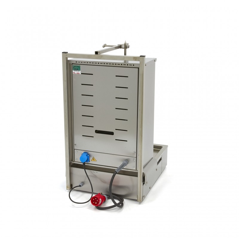 Kebab Grill - 3 Burners - 40kg Meat - Electric Kebab Grill - 3 Burners - 40kg Meat - Electric