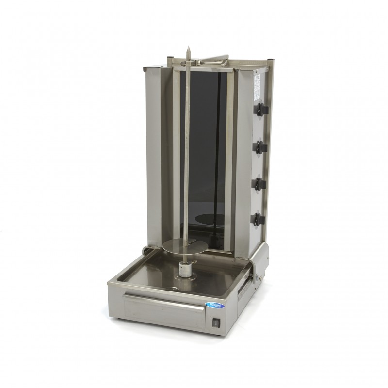 Kebab Grill - 4 Burners - 70kg Meat - Electric Kebab Grill - 4 Burners - 70kg Meat - Electric