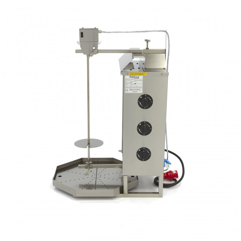Kebab Grill - 3 Burners - 30kg Meat - Electric Kebab Grill - 3 Burners - 30kg Meat - Electric