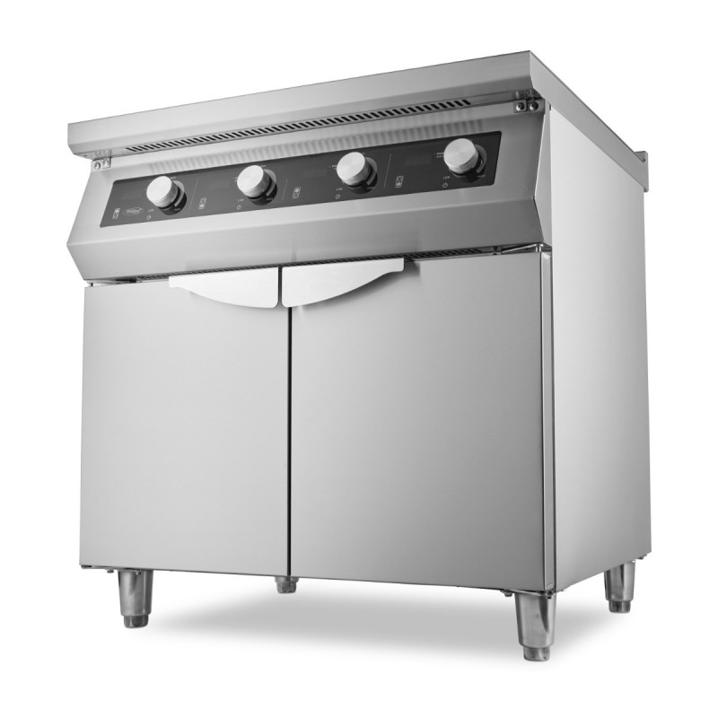 Cooker - 4 Burners - Induction - 70cm Deep - with Stand Cooker - 4 Burners - Induction - 70cm Deep - with Stand