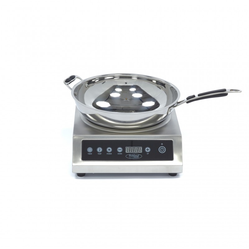 Wok Cooker - Ø26cm - 3500W - Induction Wok Cooker - Ø26cm - 3500W - Induction