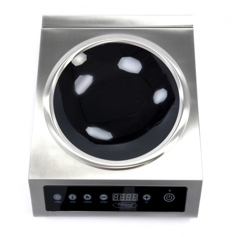 Wok Cooker - Ø26cm - 3500W - Induction Wok Cooker - Ø26cm - 3500W - Induction