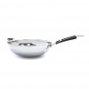 Wok Pan - Ø36cm - Stainless Steel - Induction Wok Pan - Ø36cm - Stainless Steel - Induction