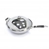Wok Pan - Ø36cm - Stainless Steel - Induction Wok Pan - Ø36cm - Stainless Steel - Induction