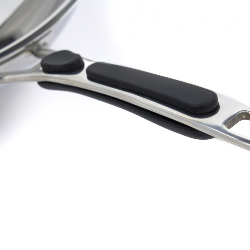 Wok Pan - Ø36cm - Stainless Steel - Induction Wok Pan - Ø36cm - Stainless Steel - Induction