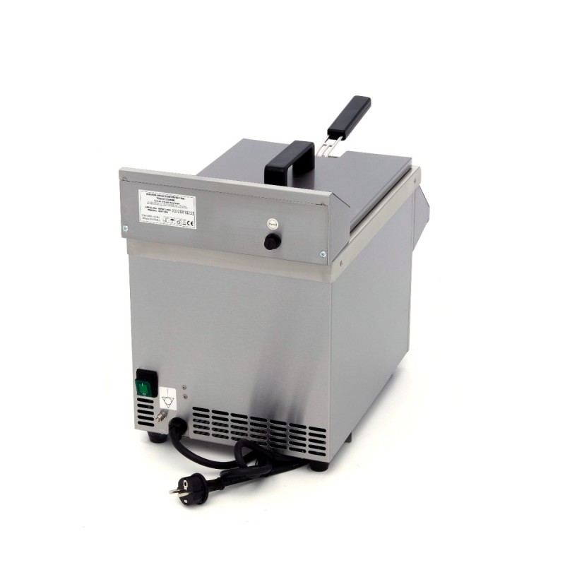 Deep Fryer - 8L - 1 Basket - Induction - with Drain Tap Deep Fryer - 8L - 1 Basket - Induction - with Drain Tap