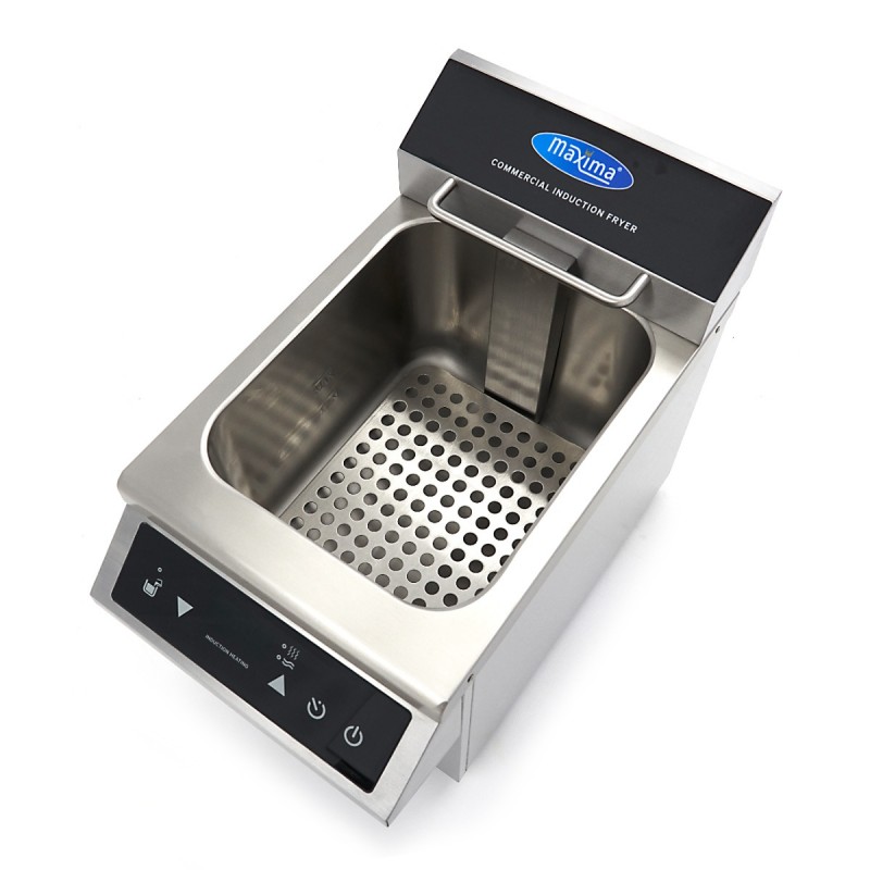 Deep Fryer - 8L - 1 Basket - Induction - with Drain Tap Deep Fryer - 8L - 1 Basket - Induction - with Drain Tap