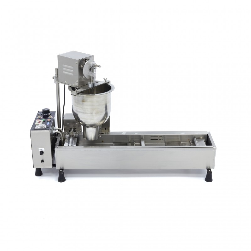 Donut Maker - 500 donuts/h - Automatic - Deep Fryer with Tur Donut Maker - 500 donuts/h - Automatic - Deep Fryer with Tur