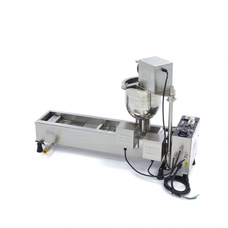 Donut Maker - 500 donuts/h - Automatic - Deep Fryer with Tur Donut Maker - 500 donuts/h - Automatic - Deep Fryer with Tur