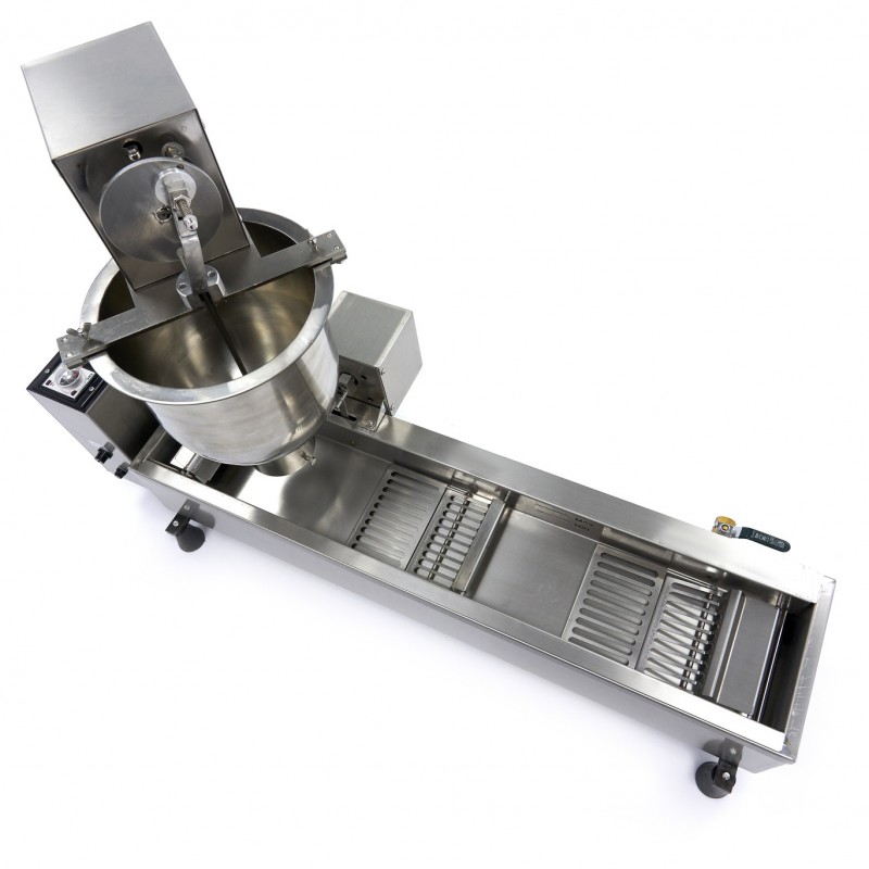 Donut Maker - 500 donuts/h - Automatic - Deep Fryer with Tur Donut Maker - 500 donuts/h - Automatic - Deep Fryer with Tur