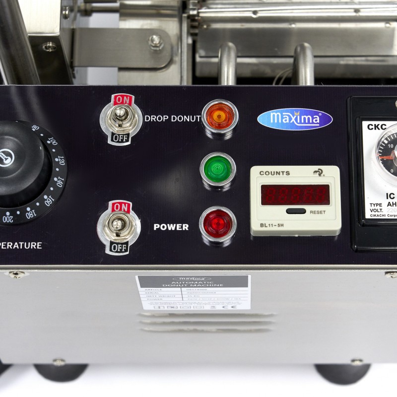 Donut Maker - 500 donuts/h - Automatic - Deep Fryer with Tur Donut Maker - 500 donuts/h - Automatic - Deep Fryer with Tur