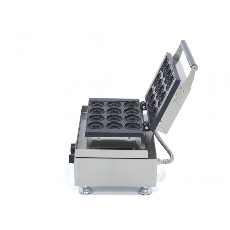 Donut Maker - 12 Mini Donuts - Ø5cm - with Built-in Timer Donut Maker - 12 Mini Donuts - Ø5cm - with Built-in Timer