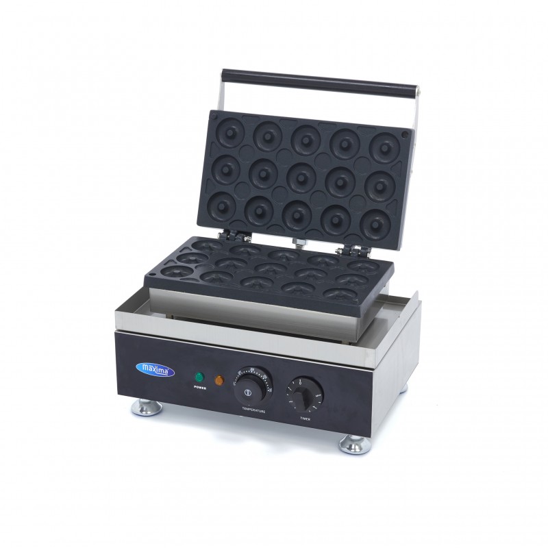 Donut Maker - 15 Mini Donuts - Ø5cm - with Built-in Timer Donut Maker - 15 Mini Donuts - Ø5cm - with Built-in Timer
