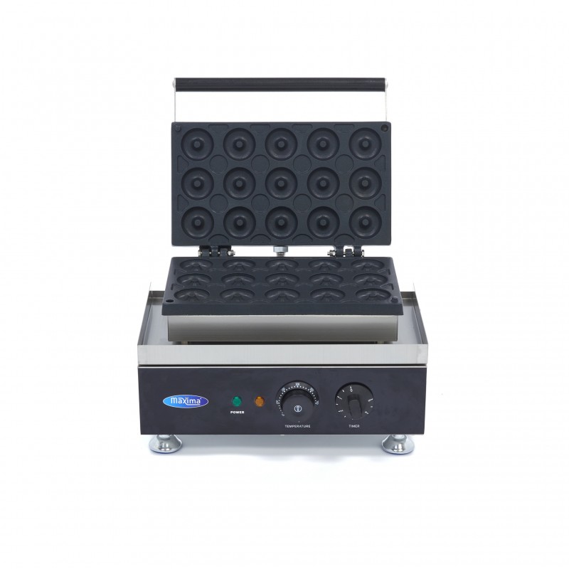 Donut Maker - 15 Mini Donuts - Ø5cm - with Built-in Timer Donut Maker - 15 Mini Donuts - Ø5cm - with Built-in Timer