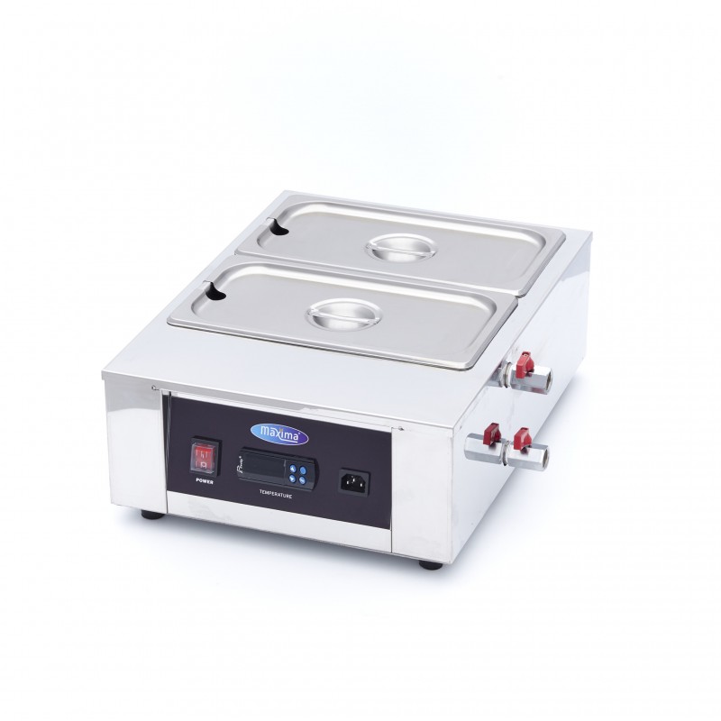 Chocolate Melter - 2 x 1/3 GN 100 mm Chocolate Melter - 2 x 1/3 GN 100 mm