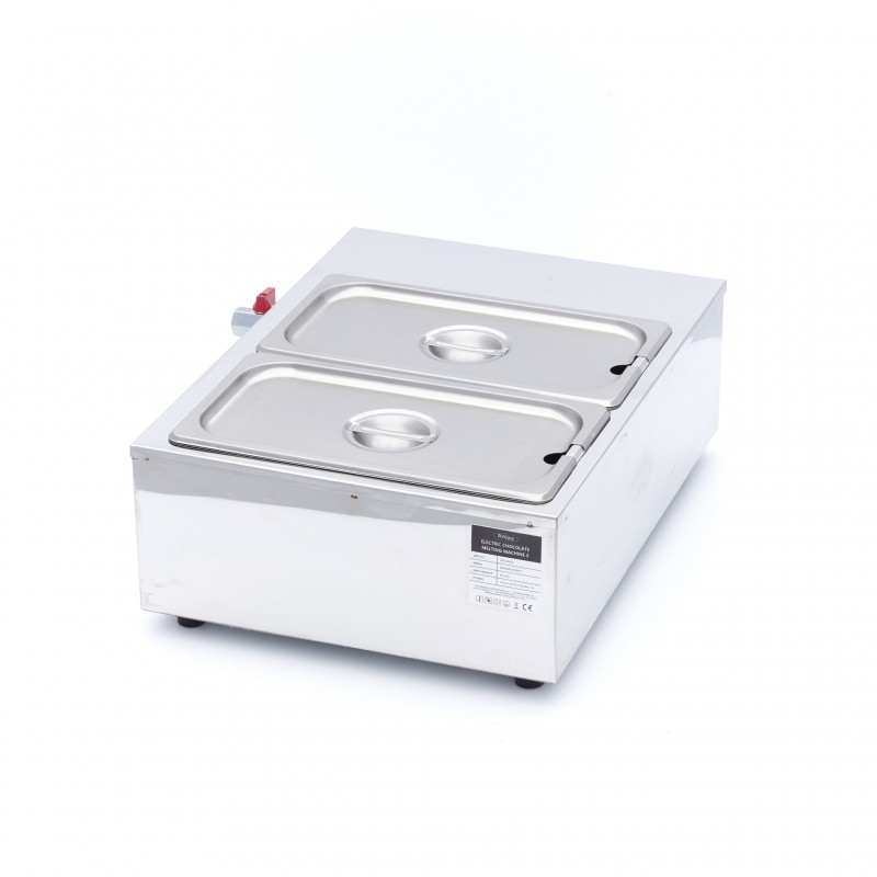 Chocolate Melter - 2 x 1/3 GN 100 mm Chocolate Melter - 2 x 1/3 GN 100 mm