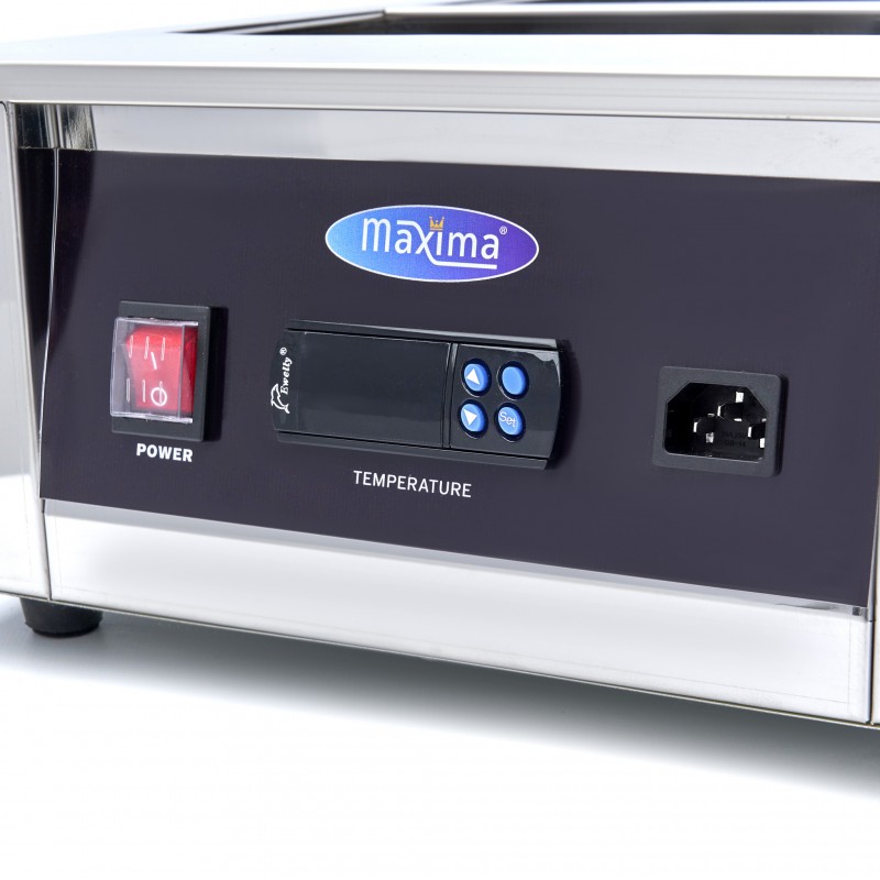 Chocolate Melter - 2 x 1/3 GN 100 mm Chocolate Melter - 2 x 1/3 GN 100 mm