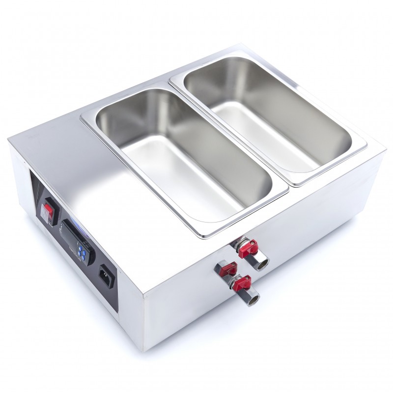 Chocolate Melter - 2 x 1/3 GN 100 mm Chocolate Melter - 2 x 1/3 GN 100 mm