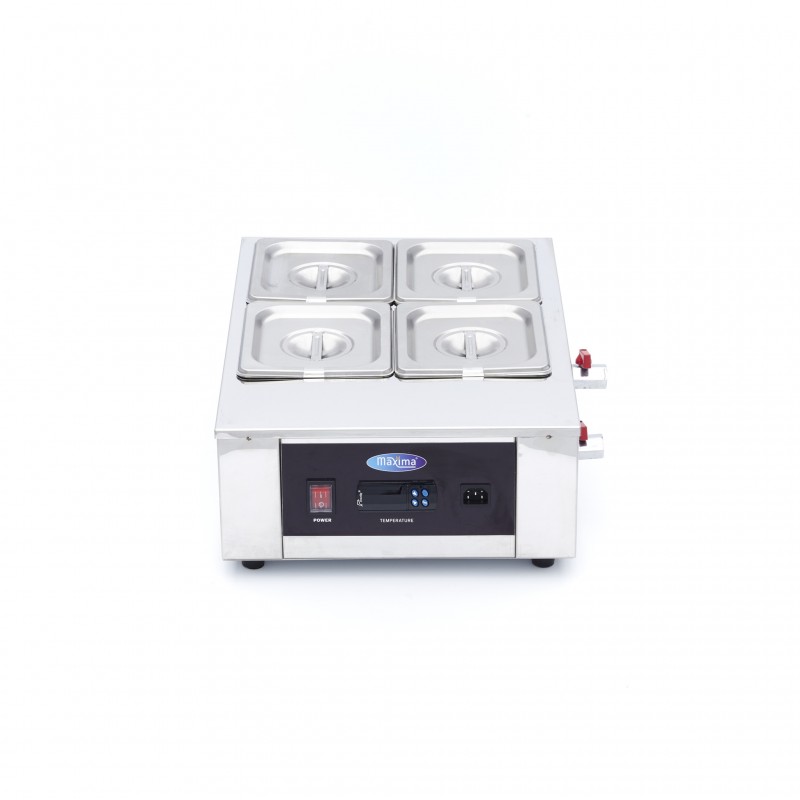 Chocolate Melter - 4 x 1/6 GN 100 mm Chocolate Melter - 4 x 1/6 GN 100 mm