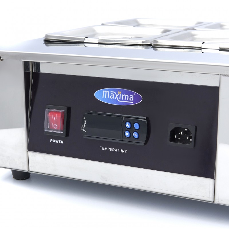 Chocolate Melter - 4 x 1/6 GN 100 mm Chocolate Melter - 4 x 1/6 GN 100 mm