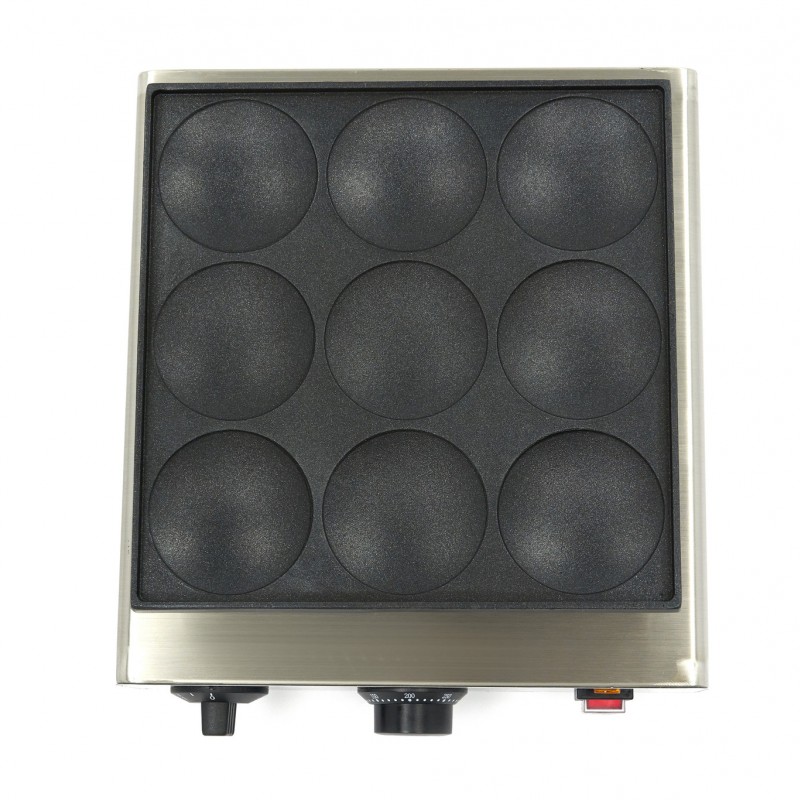 Pancake Maker - 9 Pancakes - Ø8cm Each Pancake Maker - 9 Pancakes - Ø8cm Each