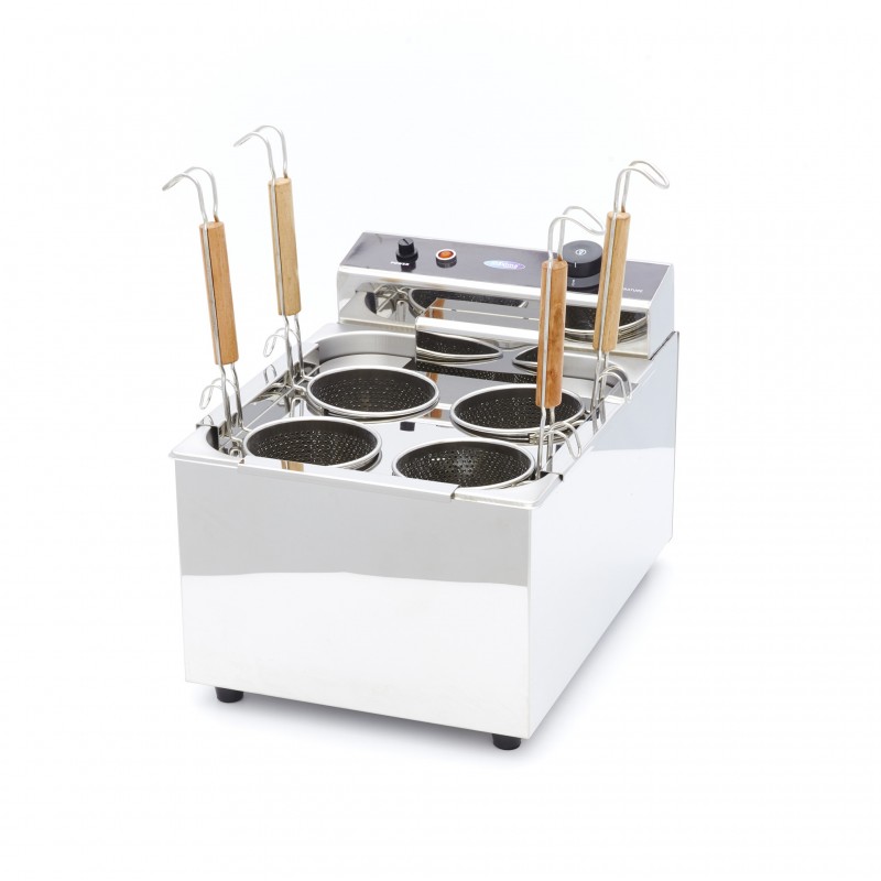 Pasta Cooker - 4 x 2L - incl 4 Baskets Pasta Cooker - 4 x 2L - incl 4 Baskets