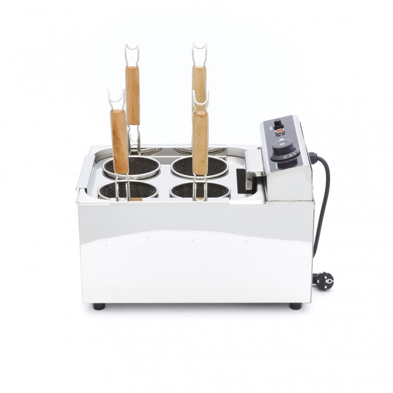 Pasta Cooker - 4 x 2L - incl 4 Baskets Pasta Cooker - 4 x 2L - incl 4 Baskets