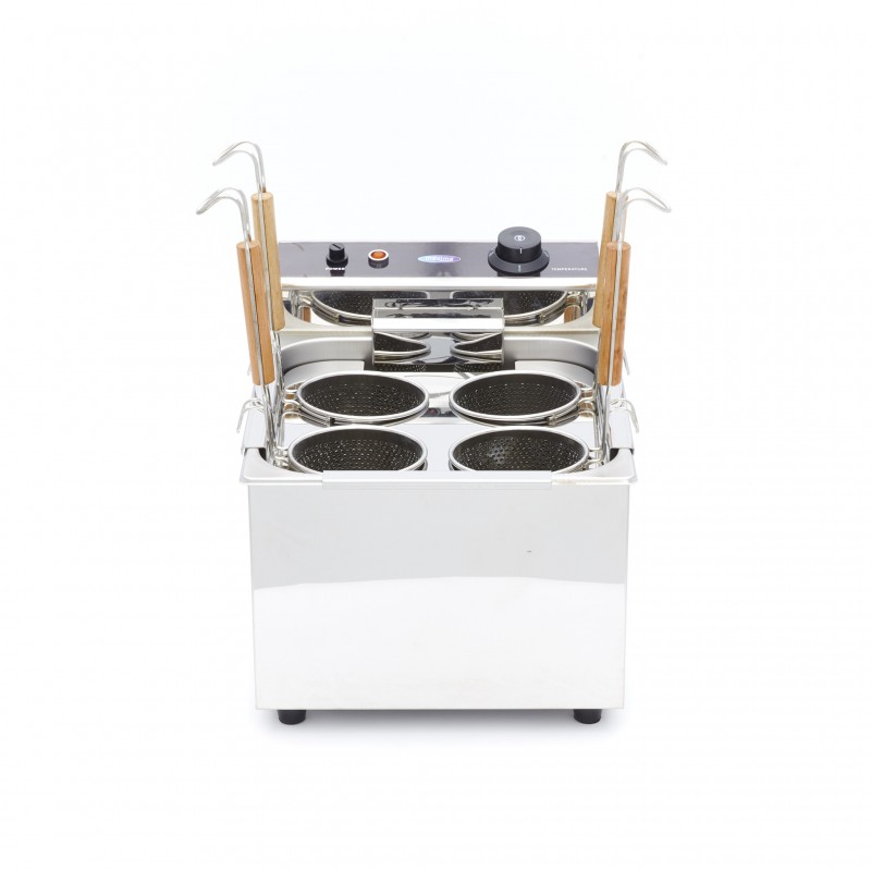 Pasta Cooker - 4 x 2L - incl 4 Baskets Pasta Cooker - 4 x 2L - incl 4 Baskets