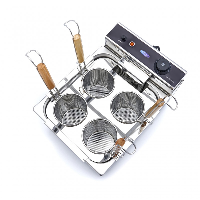 Pasta Cooker - 4 x 2L - incl 4 Baskets Pasta Cooker - 4 x 2L - incl 4 Baskets