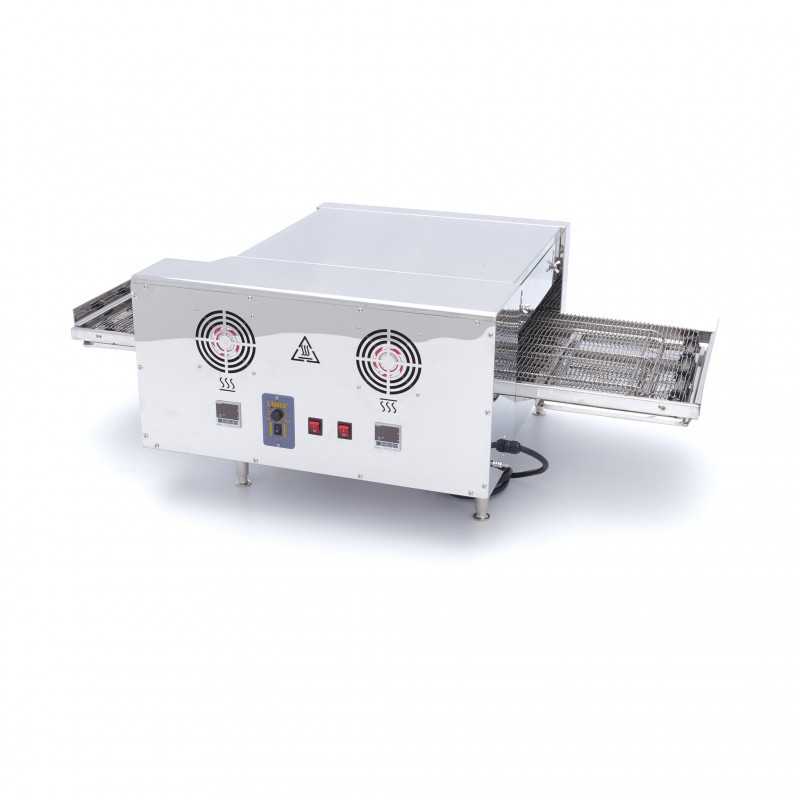 Pizza Oven with Conveyor Belt - Fits 2 x Ø20cm - 30 Pizzas Pizza Oven with Conveyor Belt - Fits 2 x Ø20cm - 30 Pizzas