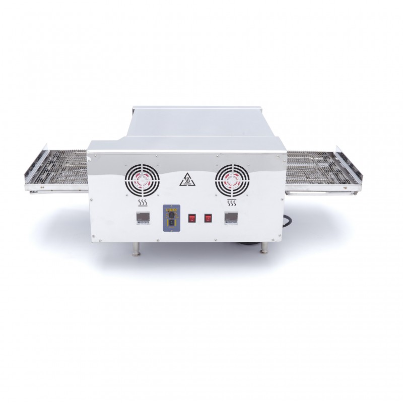 Pizza Oven with Conveyor Belt - Fits 2 x Ø20cm - 30 Pizzas Pizza Oven with Conveyor Belt - Fits 2 x Ø20cm - 30 Pizzas