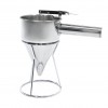 Batter Dispenser - 1,3L - Stainless Steel - incl Dosing Butt