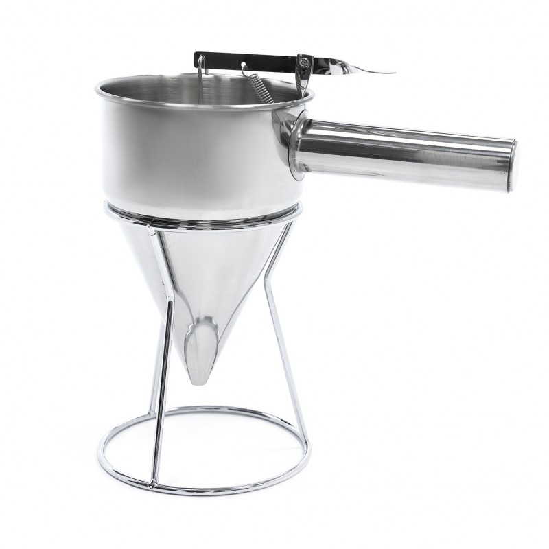 Batter Dispenser - 1,3L - Stainless Steel - incl Dosing Butt Batter Dispenser - 1,3L - Stainless Steel - incl Dosing Butt