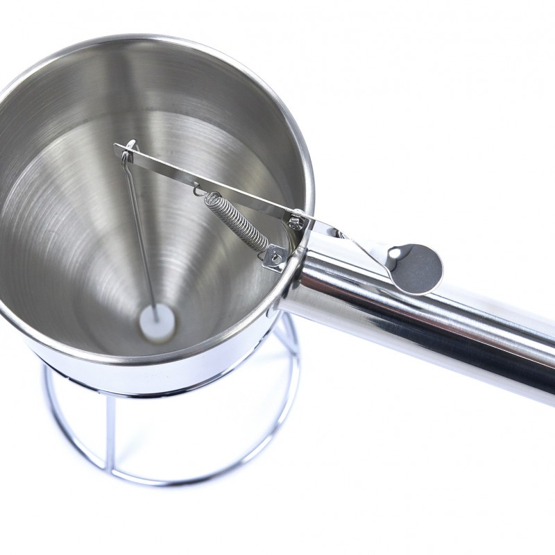 Batter Dispenser - 1,3L - Stainless Steel - incl Dosing Butt Batter Dispenser - 1,3L - Stainless Steel - incl Dosing Butt