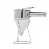 Batter Dispenser - 1,3L - Stainless Steel - incl Dosing Butt