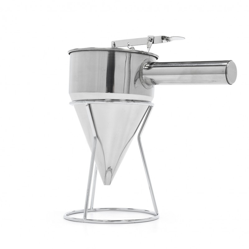 Batter Dispenser - 1,3L - Stainless Steel - incl Dosing Butt Batter Dispenser - 1,3L - Stainless Steel - incl Dosing Butt