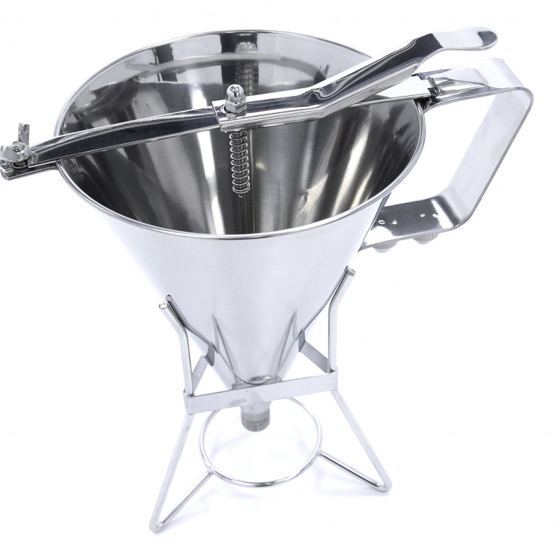 Batter Dispenser - 1,6L - Stainless Steel - Incl Dosing Butt
