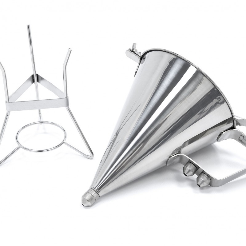 Batter Dispenser - 1,6L - Stainless Steel - Incl Dosing Butt Batter Dispenser - 1,6L - Stainless Steel - Incl Dosing Butt