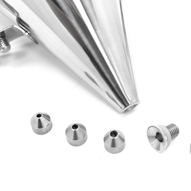 Batter Dispenser - 1,6L - Stainless Steel - Incl Dosing Butt Batter Dispenser - 1,6L - Stainless Steel - Incl Dosing Butt