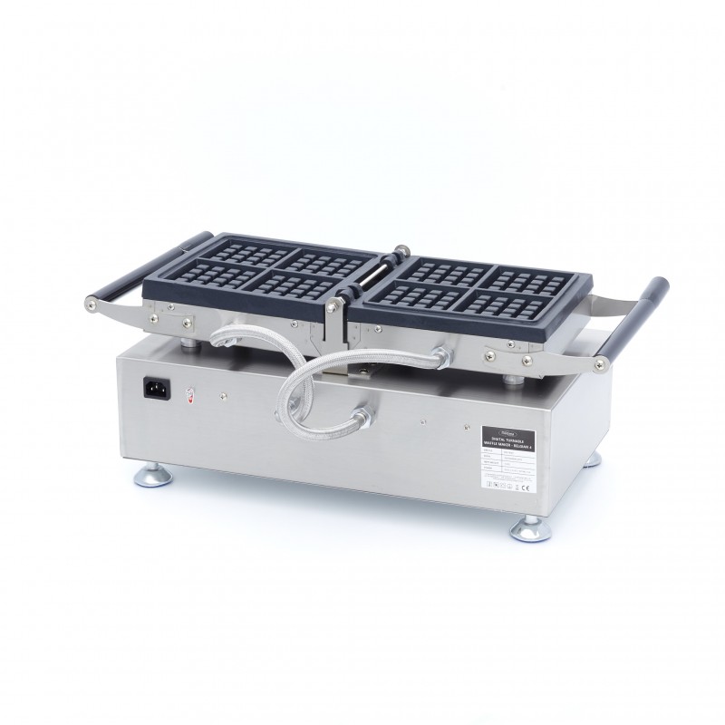 Waffle Maker - 4 Pieces - Rotatable - Digital Waffle Maker - 4 Pieces - Rotatable - Digital