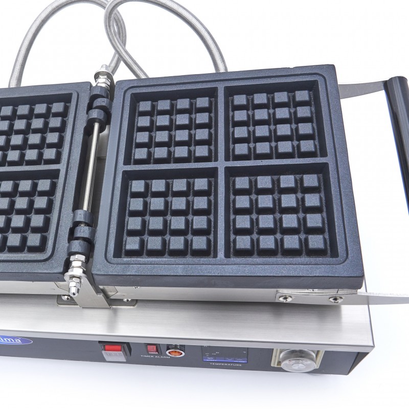 Waffle Maker - 4 Pieces - Rotatable - Digital Waffle Maker - 4 Pieces - Rotatable - Digital