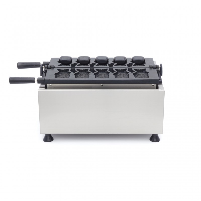 Waffle Maker - 5 Taiyaki / Fish Shapes - Rotatable - Digital Waffle Maker - 5 Taiyaki / Fish Shapes - Rotatable - Digital