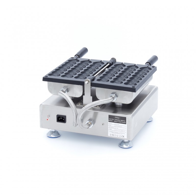 Waffle Maker - 3 Lollies - Hearts with Emojis on Sticks Waffle Maker - 3 Lollies - Hearts with Emojis on Sticks