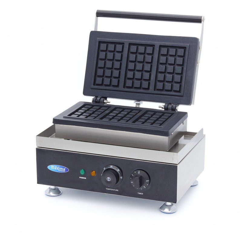 Waffle Maker - 3 Pieces - Belgian Waffle Maker - 3 Pieces - Belgian