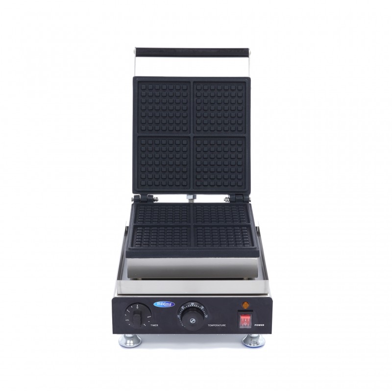 Waffle Maker - 4 Waffles - Mini Squares Waffle Maker - 4 Waffles - Mini Squares