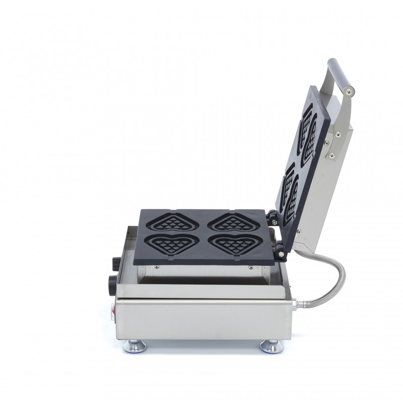 Waffle Maker - 4 Pieces - Hearts on Sticks Waffle Maker - 4 Pieces - Hearts on Sticks