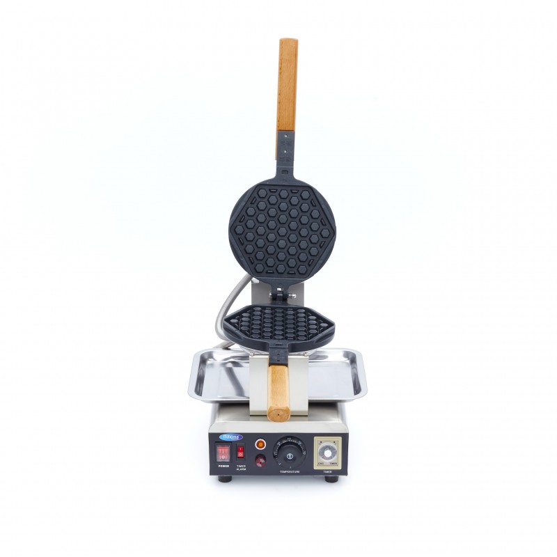 Waffle Maker - 1 Waffle - Round Honeycomb Pattern Waffle Maker - 1 Waffle - Round Honeycomb Pattern